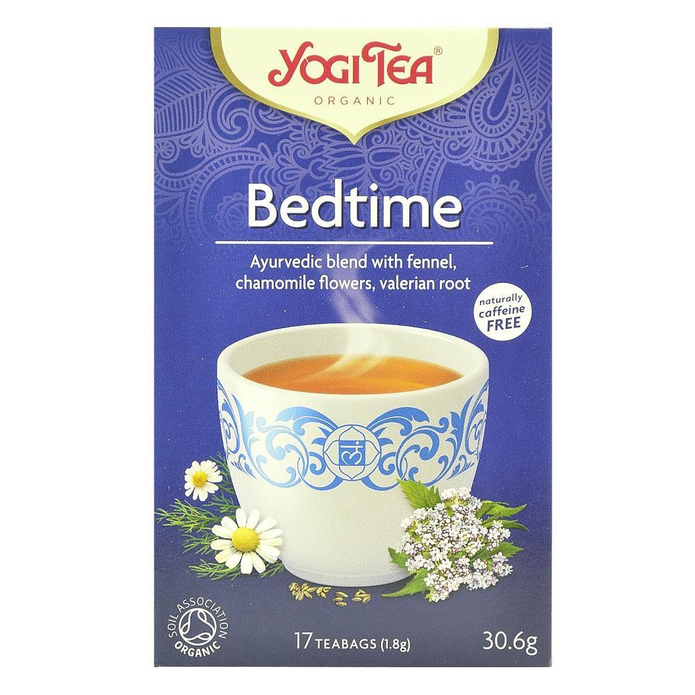 Bio Ceai Ayurvedic Bedtime de Seara cu Fenicul,Musetel si Valeriana Yogi Tea 30,6 g