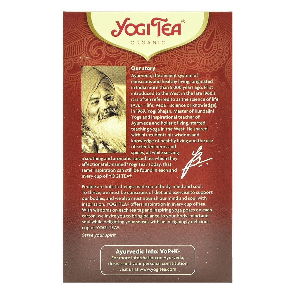 Bio Yogi Tea Echinacea Ceai ayurvedic cu Echinacea,Roiboos si Cardamon 30,6 g