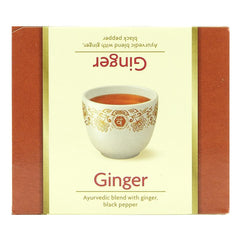 Bio Yogi Tea Ginger Ceai aurvedic cu Ghimbir si Piper Negru 30,6 g