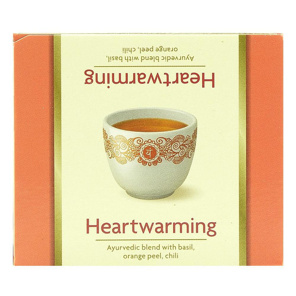 Bio Yogi Tea Heartwarming Ceai ayurvedic Bucuria Vietii cu Busuioc,Coaja de Portocala si Chili 30,6 g