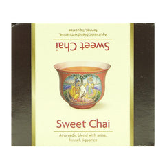 Bio Yogi Tea Sweet Chai Ceai ayurvedic cu Aanason,Fenicul si Lemn Dulce 30,6 g