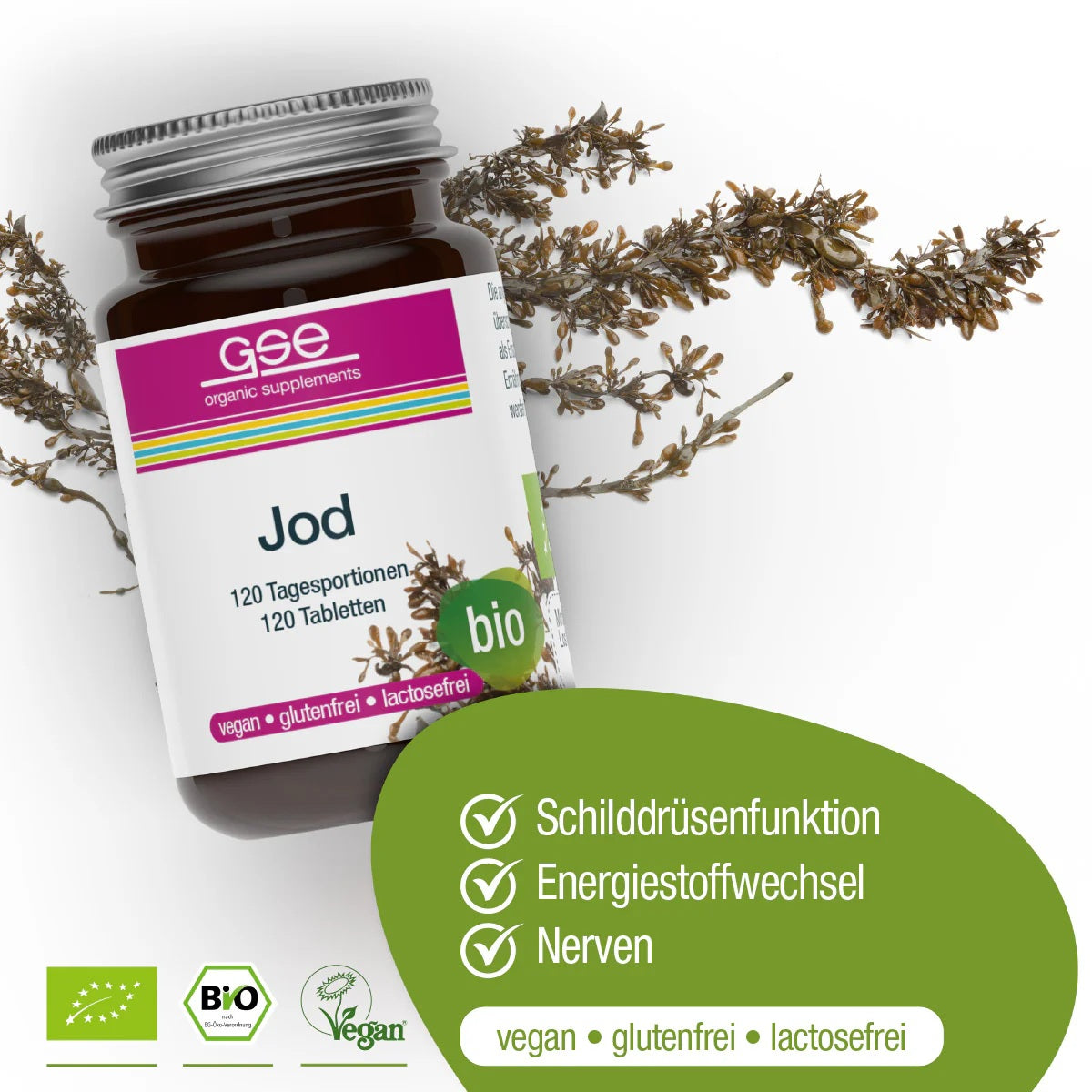 Bio Iod Compact GSE 120 Capsule 280 mg