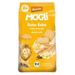 Biscuiti Bio cu Unt indulciti cu Agave Mogli 125 g