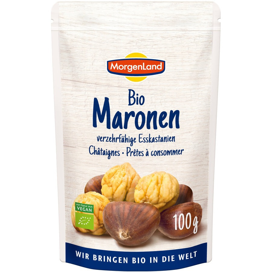 Castane Bio Gata de Mancat Morgenland 100 g