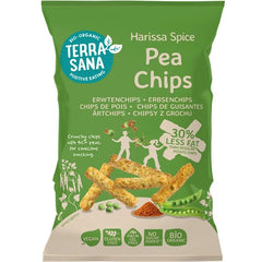 Chips Bio din Mazare Harrisa Terrasana 75 g