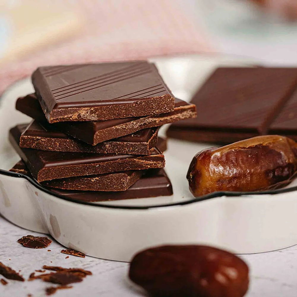 Ciocolata Vegana Bio cu Pudra de Curmale Choco4Change Gepa 80 g
