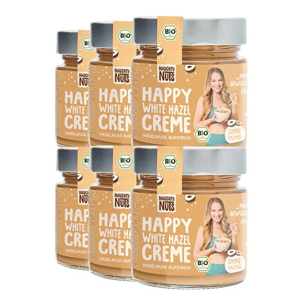 Crema Bio Vegana de Alune Happy White Naughty Nuts 250 g
