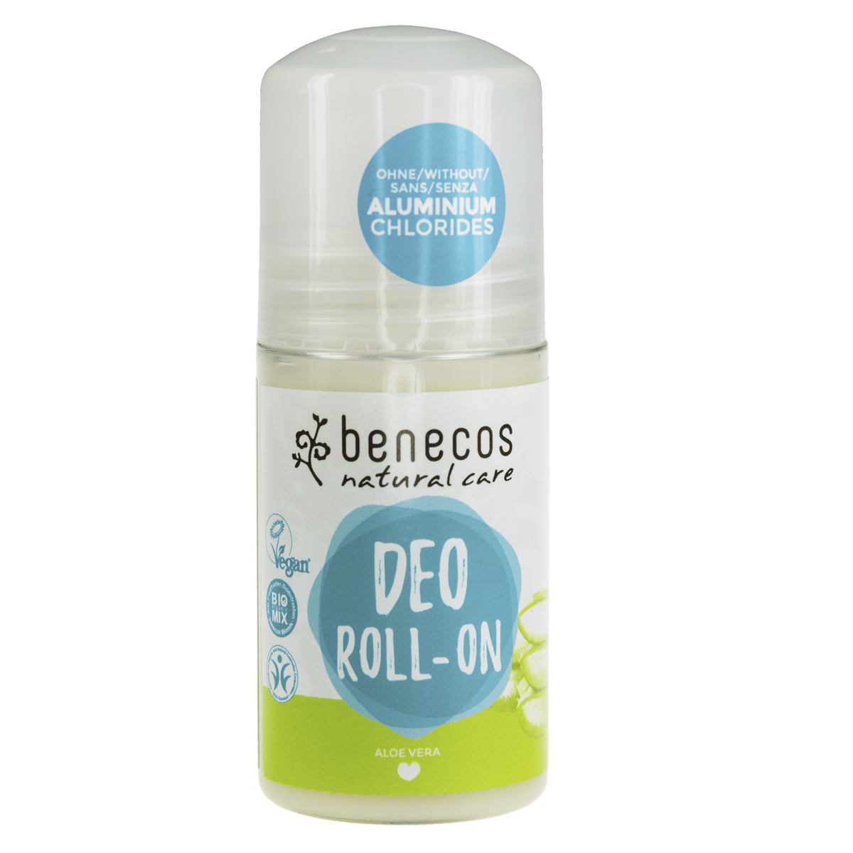 Deodorant Natural Roll-On Aloe Vera Benecos 50 ml