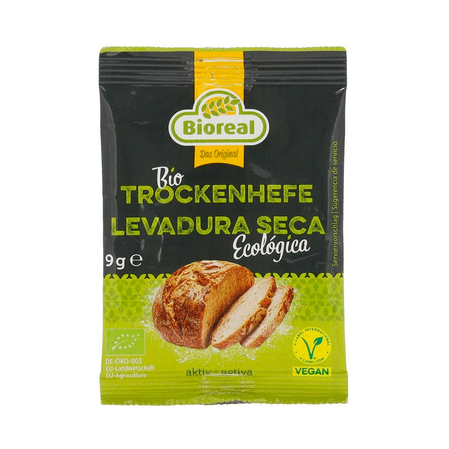 Drojdie Uscata Activa Bio Granulata Bioreal 9 g