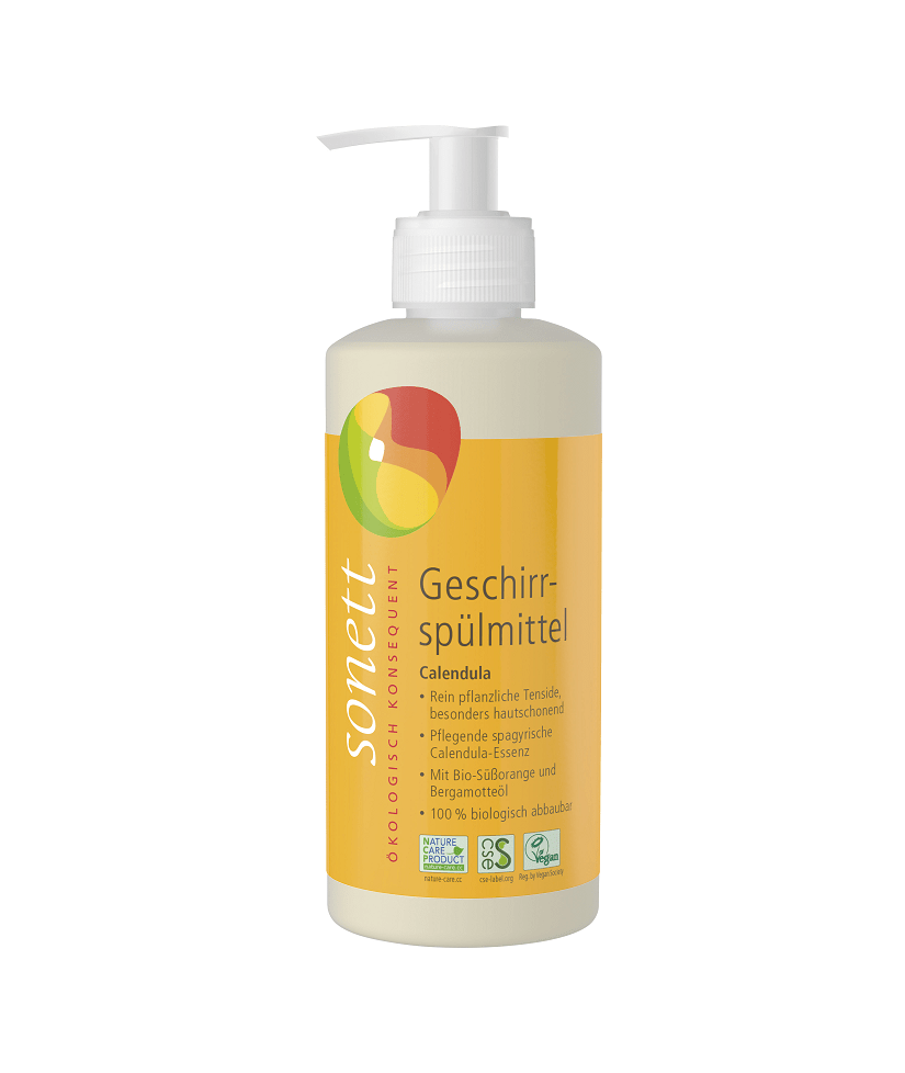Eco Detergent Pentru Spalat Vase cu Galbenele Sonett 300 ml