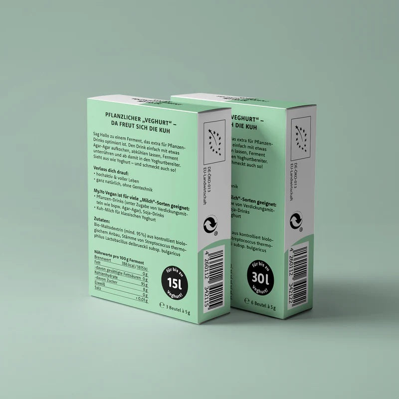 Ferment Bio Pentru Iaurt Vegan My.Yo 15 g