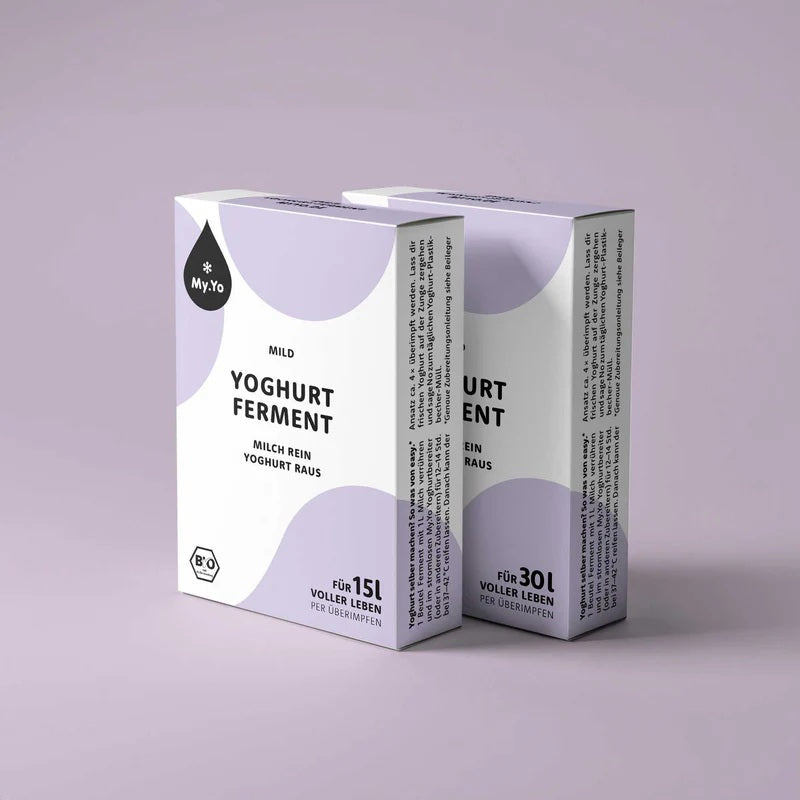 Ferment Bio pentru Iaurt Gust Mediu My.Yo 3 x 5 g