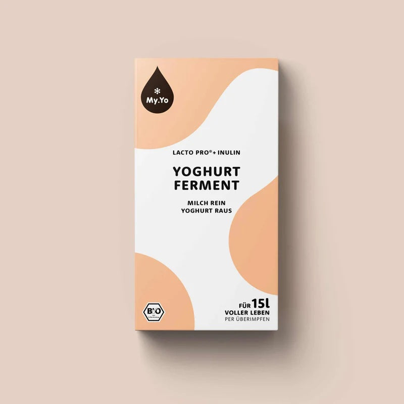 Ferment Bio pentru Iaurt Lacto Pro Inulina My.Yo 3 x 25 g