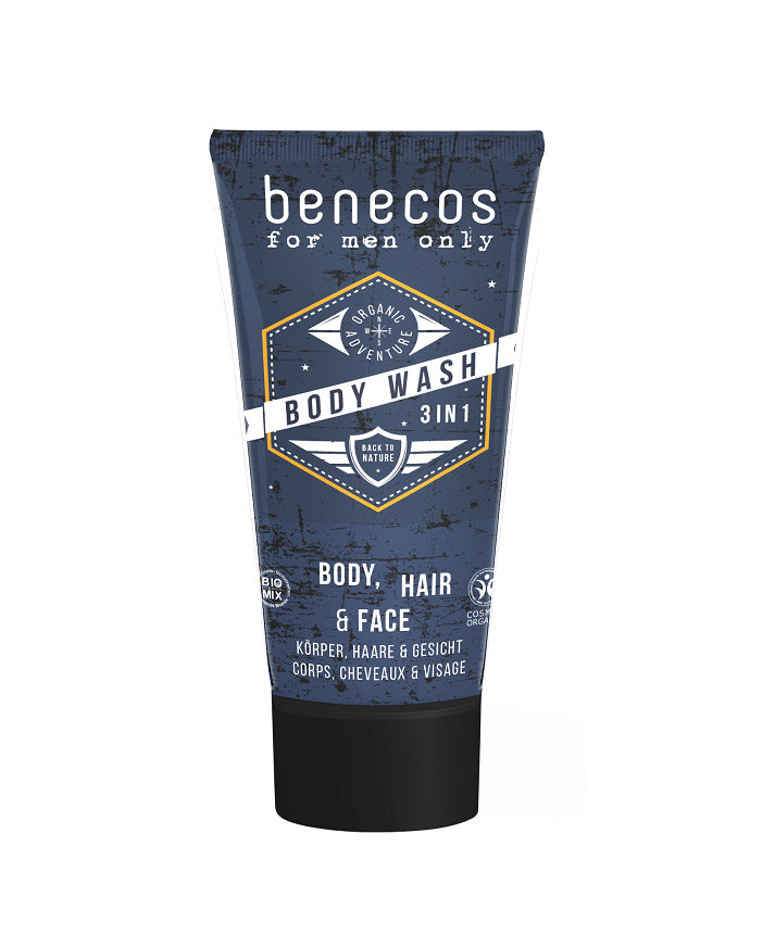 Gel de Dus 3 in 1 Benecos 200 ml