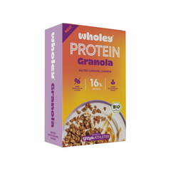 Granola Bio Proteica Salted Caramel Cashew Wholey 300 g