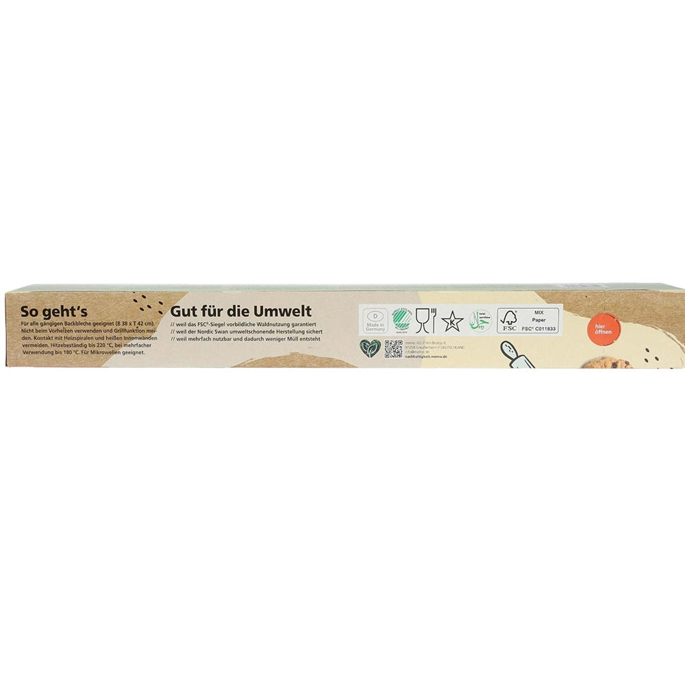 Hartie de Copt Nealbita Fara Clor Compostabila Eco Kitchen Memo 24 buc
