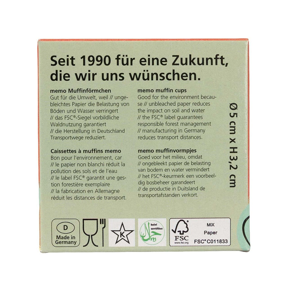 Hartie pentru Briose Eco Memo 50 buc
