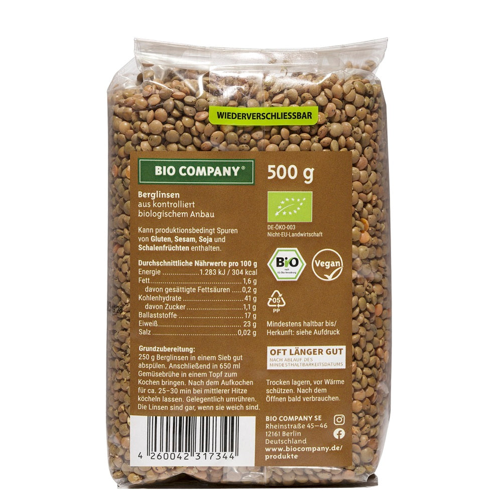 Linte Maro Bio Bio Company 500 g