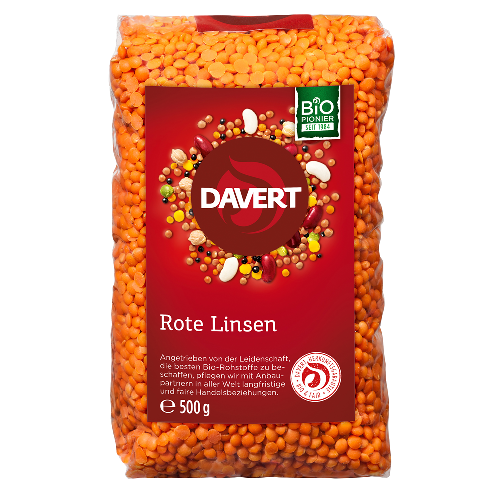 Linte Rosie Bio Davert 500 g