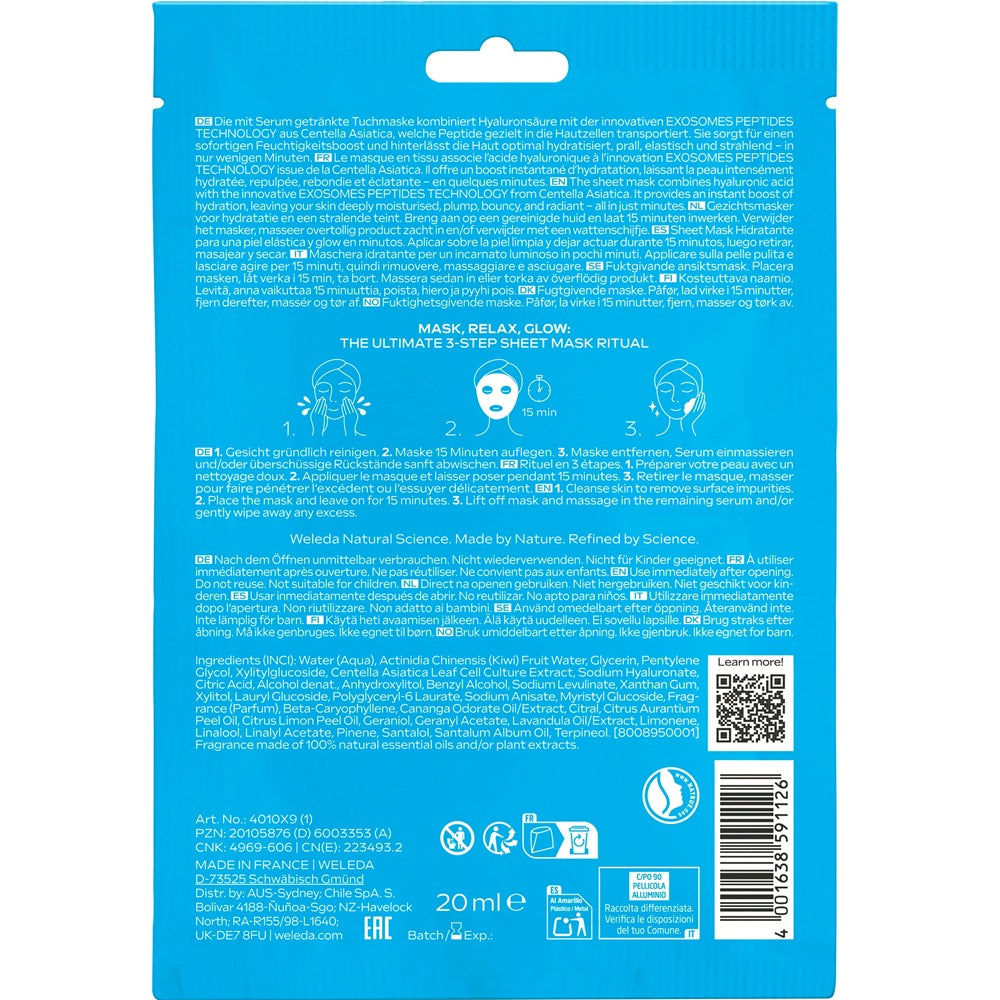 Masca Faciala cu Acid Hialuronic Weleda 20 ml