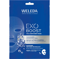 Masca Faciala cu Colagen si Gentiana Albastra Exo Boost Weleda 20 ml