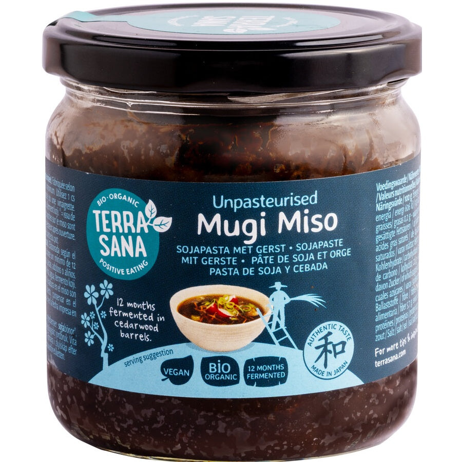 Mugi Miso Bio Nepasteurizat Terra Sana 350 g