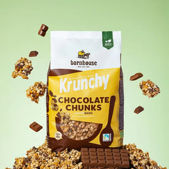 Musli Bio Crunchy cu Bucati de Ciocolata Barnhouse 450 g