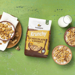 Musli Bio Crunchy cu Bucati de Ciocolata Barnhouse 450 g