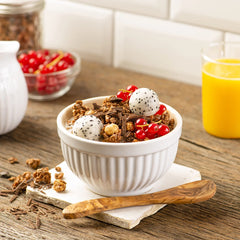 Musli Bio Crunchy cu Bucati de Ciocolata si Nuca Crocanta Barnhouse 375 g