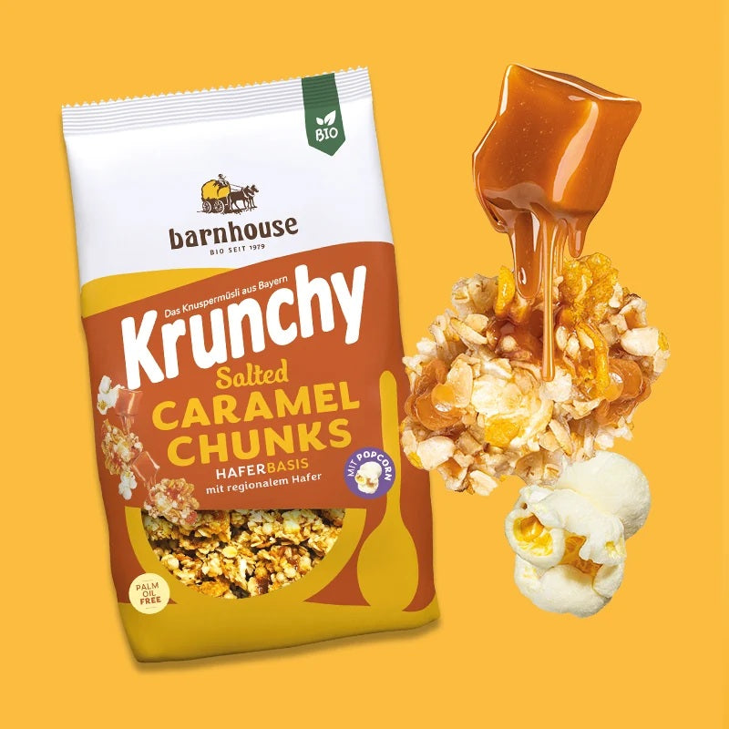 Musli Bio Crunchy cu Caramel Sarat Barnhouse 500 g