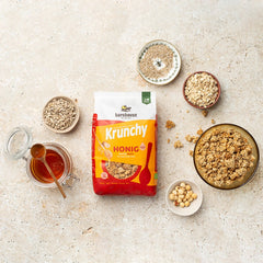 Musli Bio Crunchy cu Miere Barnhouse 600 g