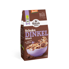 Musli Bio cu Spelta si Ciocolata Bauck Hof 425 g