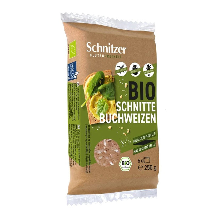 Paine cu Hrisca Bio Fara Gluten Schnitzer 250 g