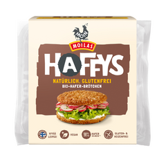 Paine Bio Toast din Ovaz Fara Gluten Toasties Moin 4 x 80 g 320 g