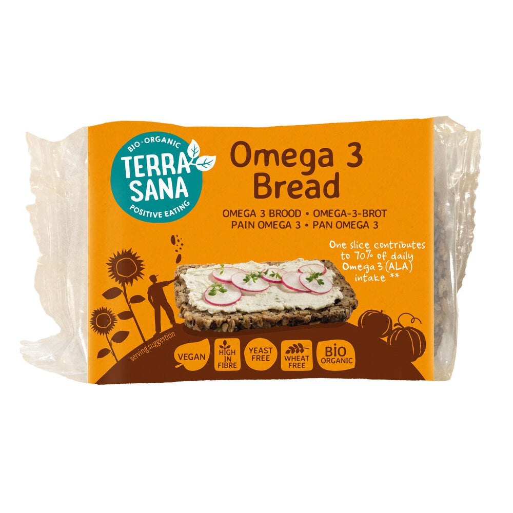 Paine Bio cu Omega 3 Terrasana 300 g