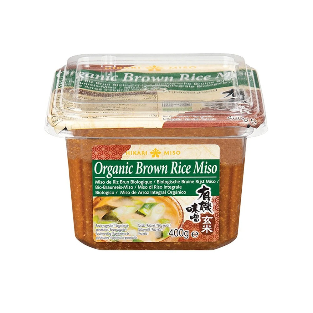 Pasta Miso Bio din Orez Brun Hikari Miso 400 g