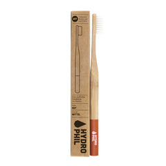 Periuta de Dinti din Bambus Medium Soft Rosie Hydrophil 1 buc