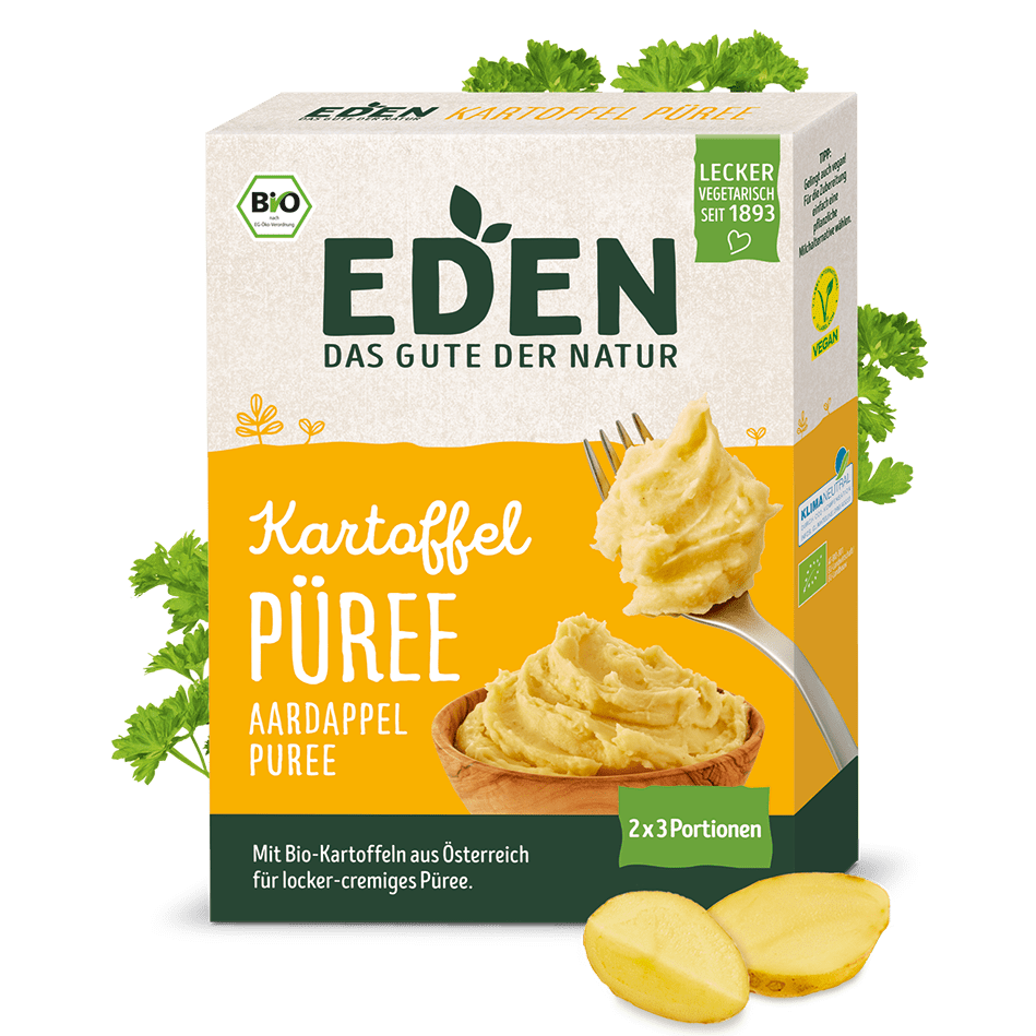 Piure de Cartofi Instant Bio Eden 2 x 80 g