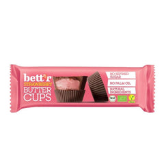 Praline Bio cu Unt de Nuci si Crema de Capsuni Bettr 3 x 13 g