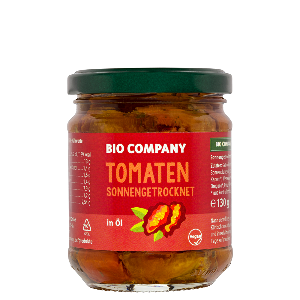 Rosii Uscate Bio in Ulei Bio Company 190 g