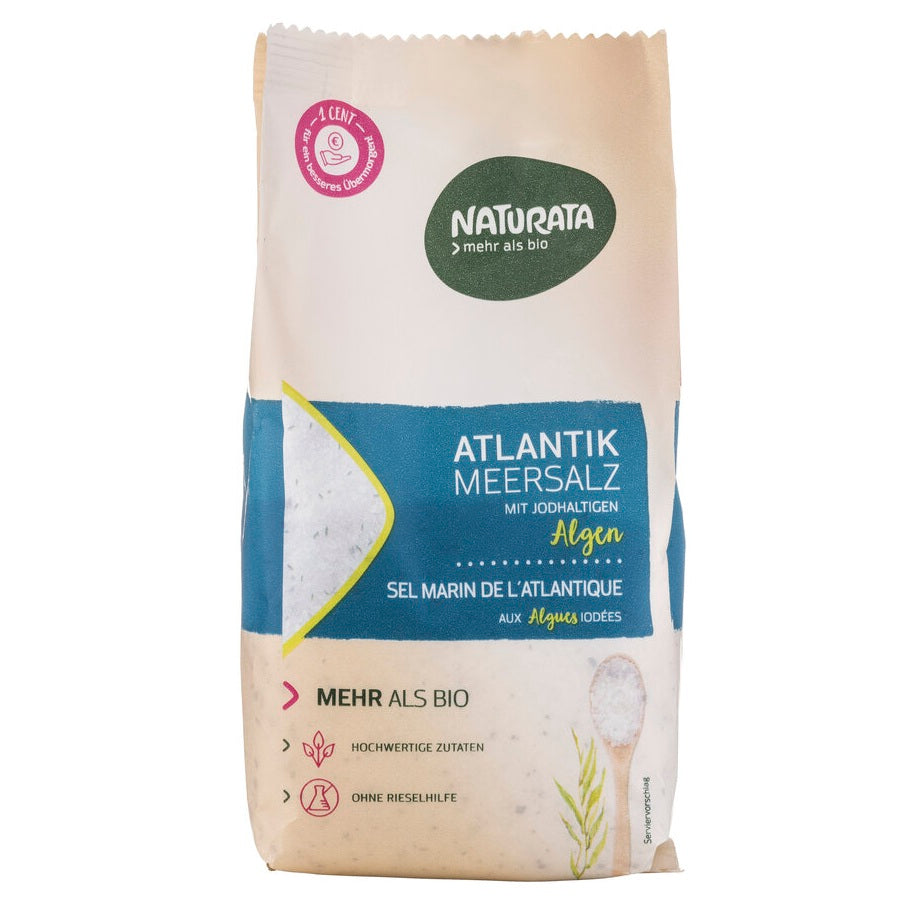 Sare de Mare Fina cu Alge Naturata 500 g