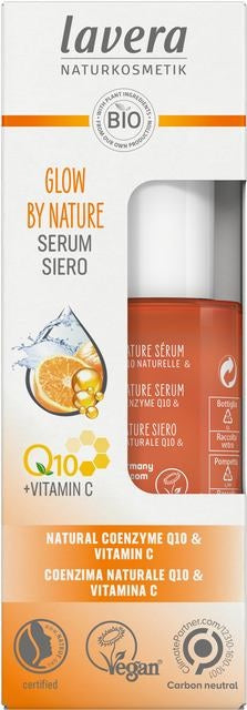 Ser Eco Hidratant Revigorant cu Vitamina C Glow by Nature Lavera 30 ml