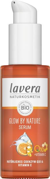 Ser Eco Hidratant Revigorant cu Vitamina C Glow by Nature Lavera 30 ml