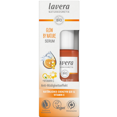 Ser Eco Hidratant Revigorant cu Vitamina C Glow by Nature Lavera 30 ml