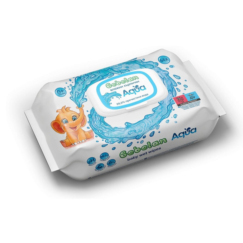 Servetele Umede Aqua Bebelan 64 buc