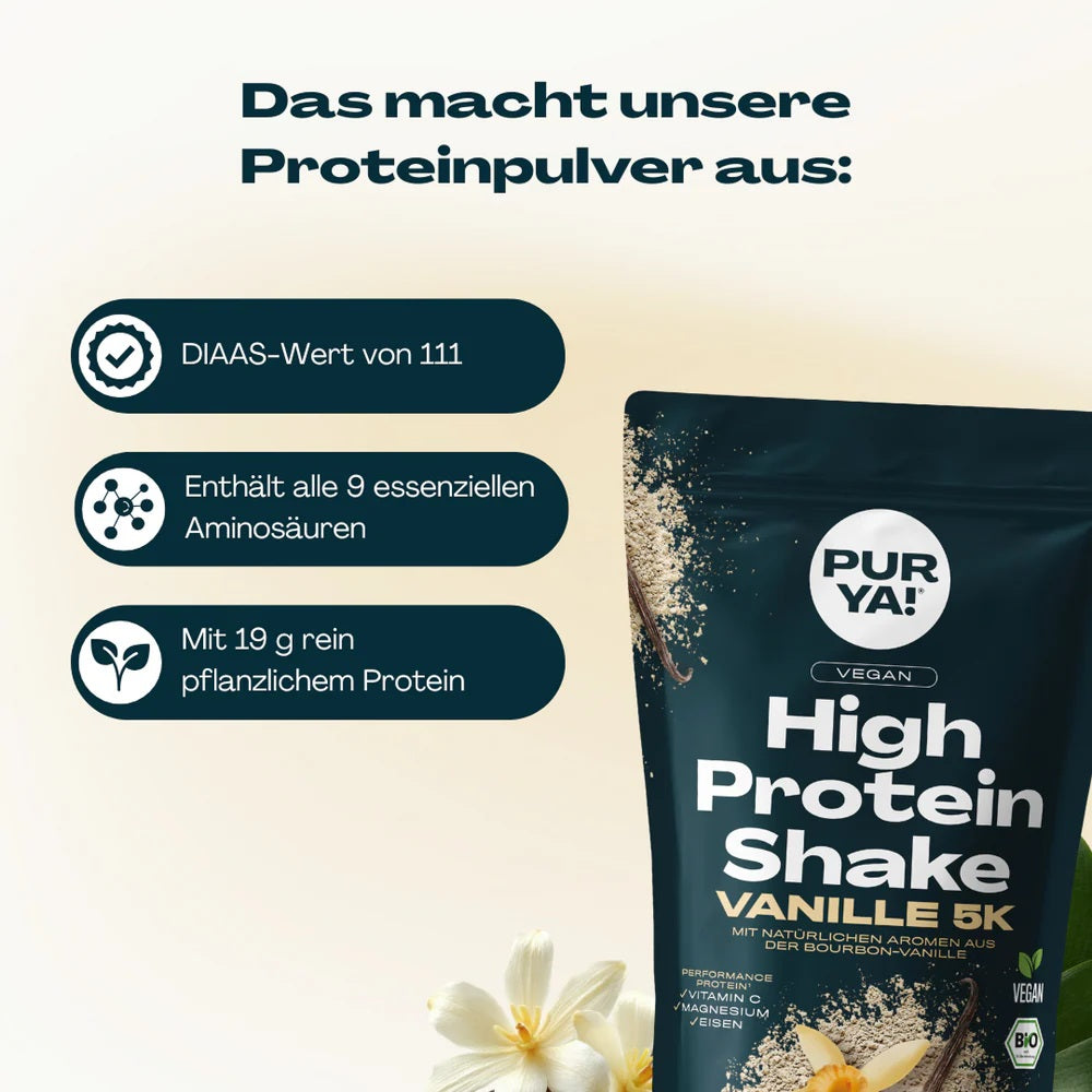 Shake Proteic Bio High Protein Vanilie 5k Purya 300 g