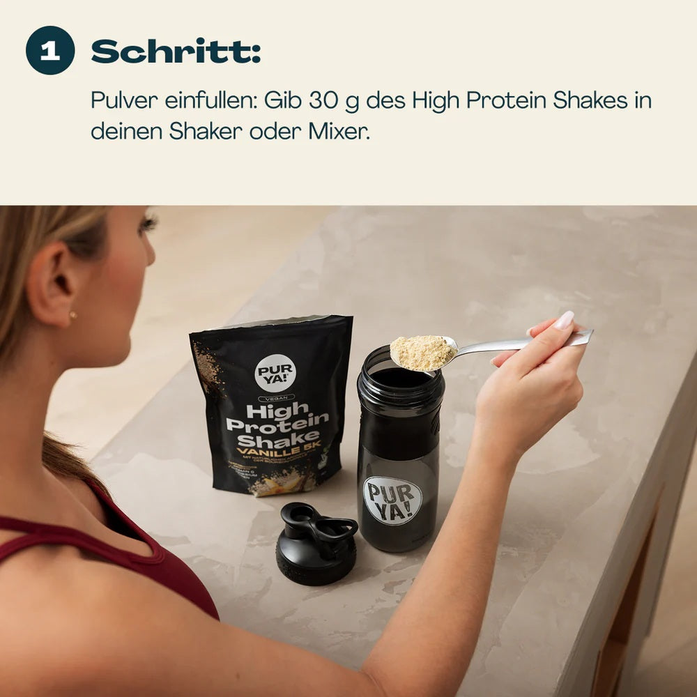 Shake Proteic Bio High Protein Vanilie 5k Purya 300 g