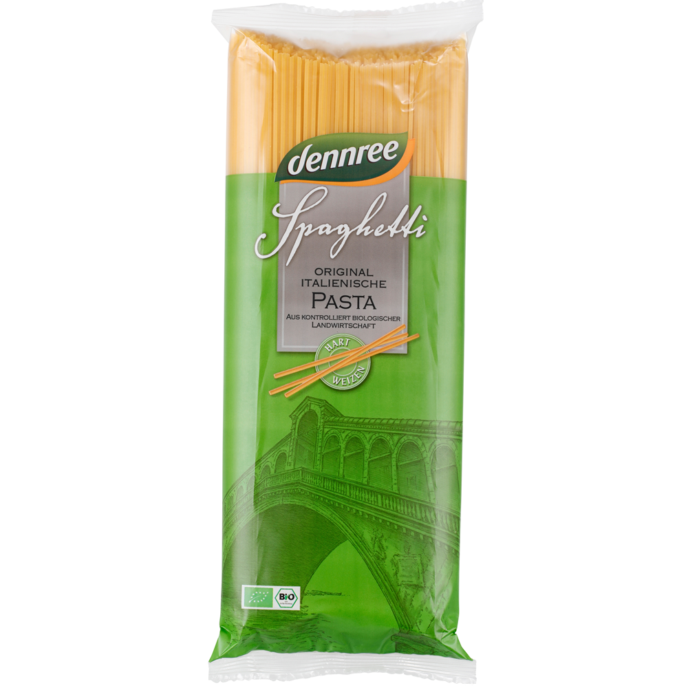 Spaghetti din Grau dur Bio Dennree 1 kg