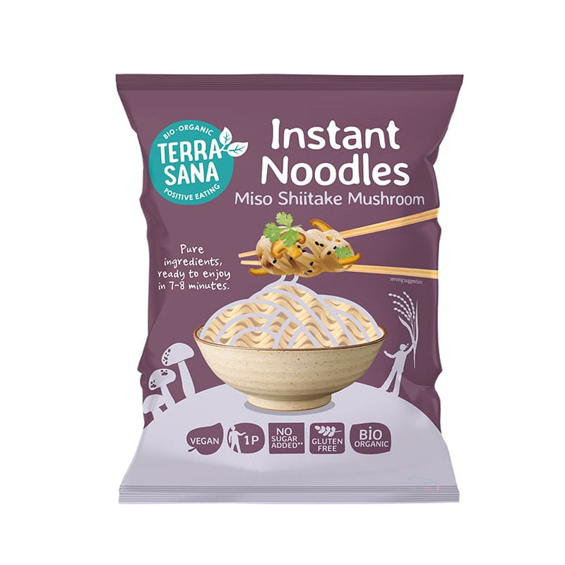 Supa Instant Bio cu Taietei Miso Shiitake Terrasana 90 g