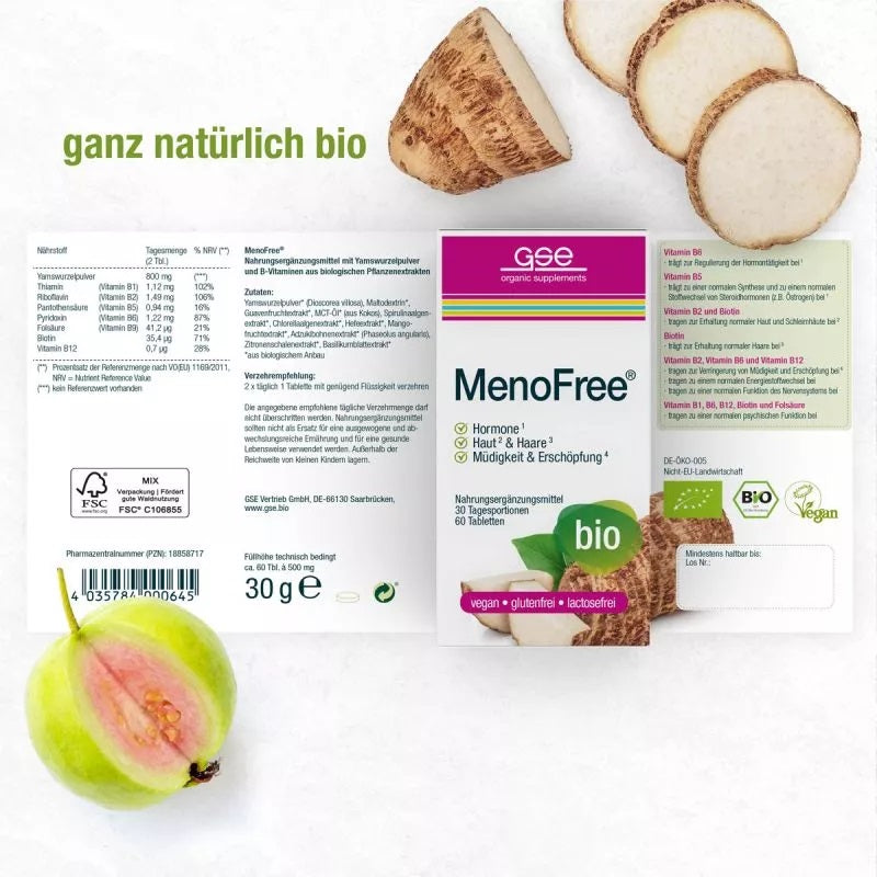 Supliment Bio Tablete MenoFree 60 buc 30 g